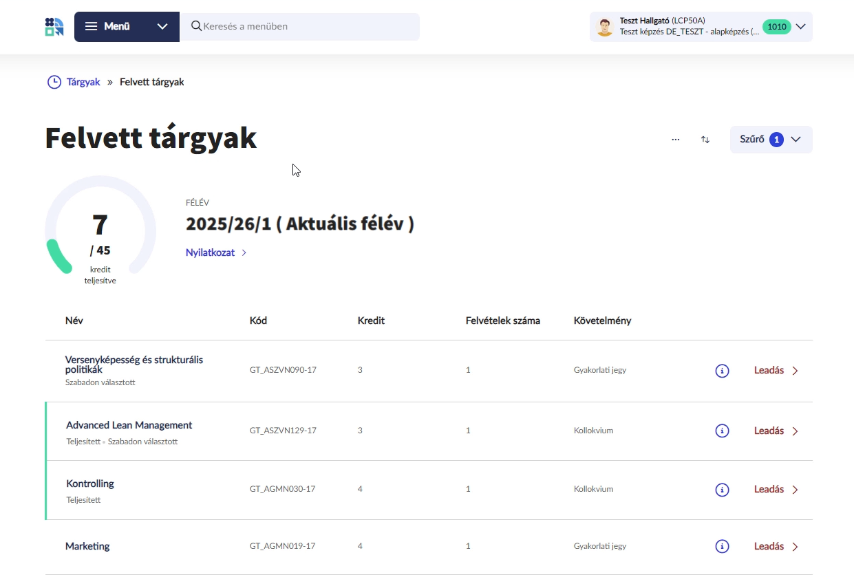 DE Neptun Tárgyfelvétel_004